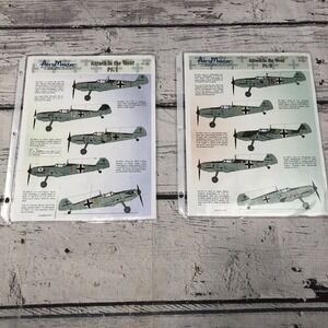 Attack in the West Bf 109 Decal Lot AeroMaster 48‑514 & 48- 515, 1/48 SET